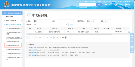 點(diǎn)擊涉稅專業(yè)服務(wù)年度報告