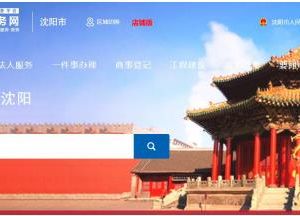 沈陽市政務服務網(wǎng)網(wǎng)上辦事大廳功能及操作說明