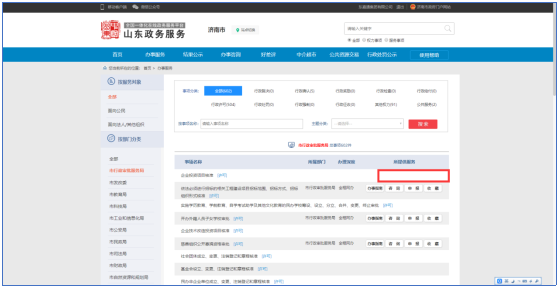 點(diǎn)擊事項名稱前展開事項列表