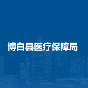 博白縣醫(yī)療保障局各部門負責(zé)人和聯(lián)系電話