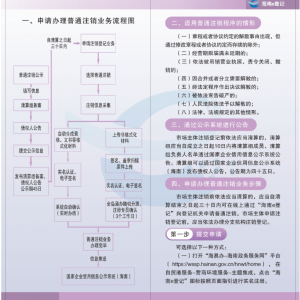 海南市場主體登記平臺公司注銷操作指南