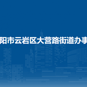 貴陽市云巖區(qū)大營路街道辦事處各部門負責人和聯(lián)系電話