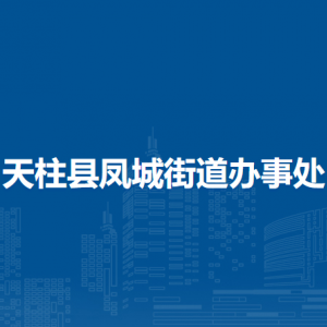 天柱縣鳳城街道辦事處各部門職責(zé)及聯(lián)系電話
