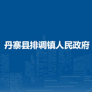 丹寨縣排調(diào)鎮(zhèn)政府各部門負(fù)責(zé)人及聯(lián)系電話