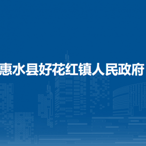 惠水縣好花紅鎮(zhèn)政府各部門負(fù)責(zé)人及聯(lián)系電話