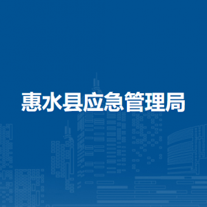 惠水縣應(yīng)急管理局各部門負(fù)責(zé)人及聯(lián)系電話