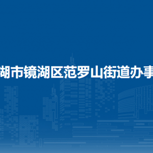 蕪湖市鏡湖區(qū)范羅山街道便民服務(wù)中心