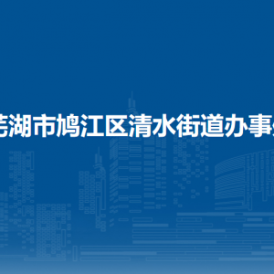 蕪湖市鳩江區(qū)清水街道司法所