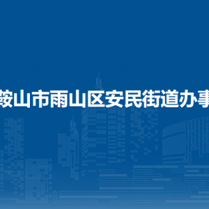 馬鞍山市雨山區(qū)安民街道黨建工作辦公室