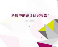 2017年中國科技中的設(shè)計研究報告（john）