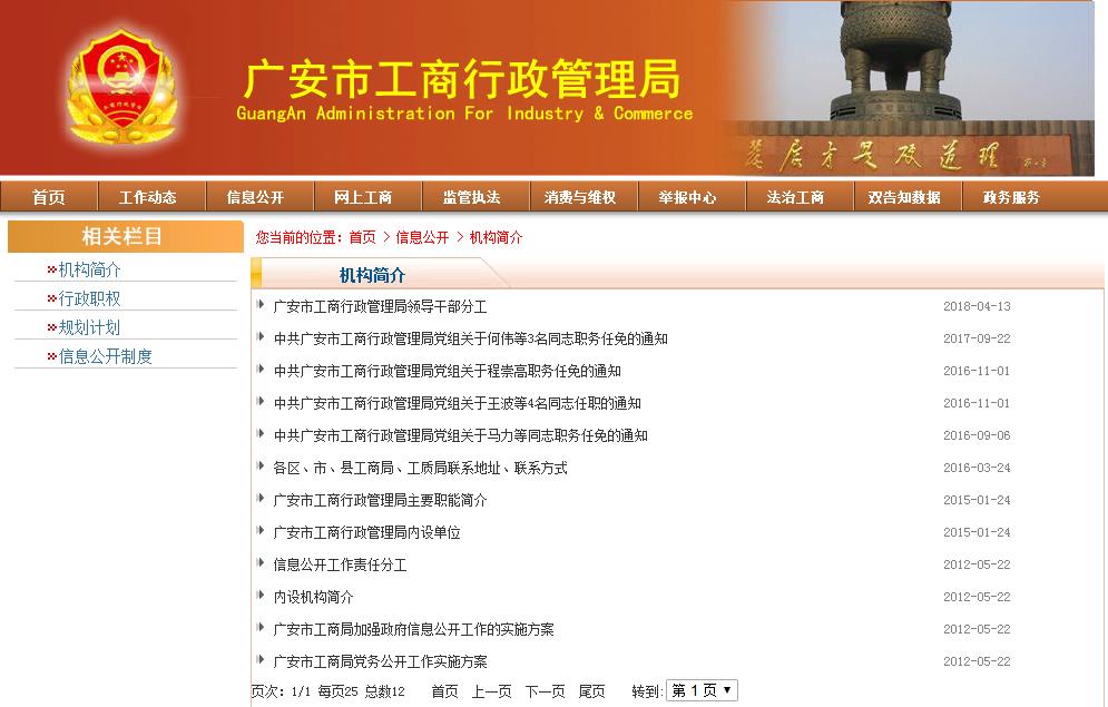 廣安市市場(chǎng)監(jiān)督管理局