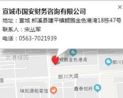 宣城市國安財(cái)務(wù)咨詢有限公司