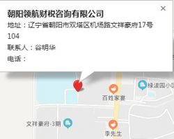 朝陽(yáng)領(lǐng)航財(cái)稅咨詢有限公司