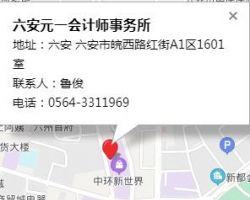 六安元一會計(jì)師事務(wù)所