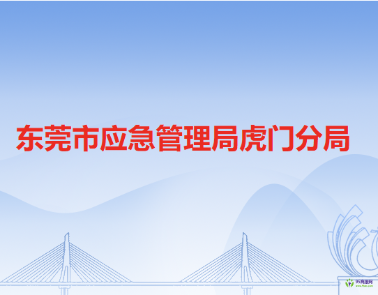 東莞市應(yīng)急管理局虎門分局