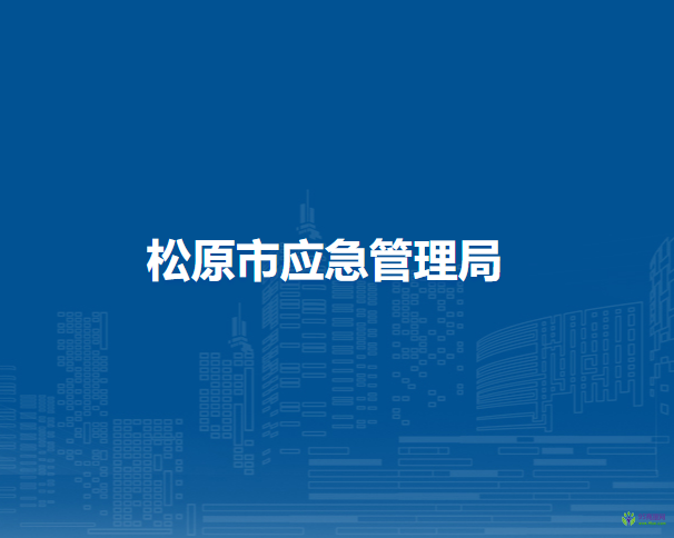 松原市應急管理局
