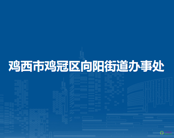 雞西市雞冠區(qū)向陽街道辦事處