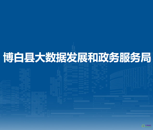 博白縣大數(shù)據(jù)發(fā)展和政務服務局