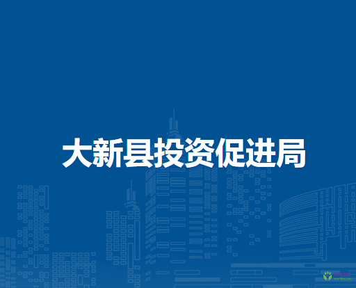 大新縣投資促進(jìn)局