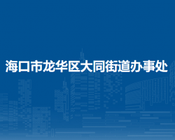 ?？谑旋埲A區(qū)大同街道辦事處