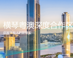 橫琴粵澳深度合作區(qū)市場準(zhǔn)入信息系統(tǒng)入口