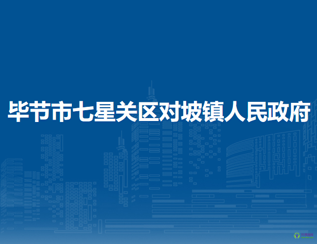 畢節(jié)市七星關(guān)區(qū)對坡鎮(zhèn)人民政府