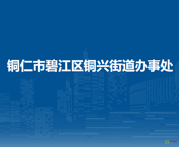 銅仁市碧江區(qū)銅興街道辦事處