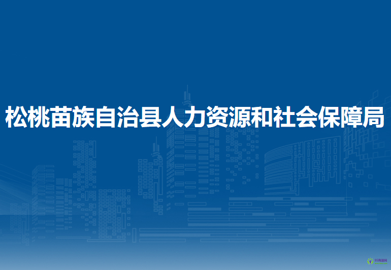 松桃苗族自治縣人力資源和社會保障局