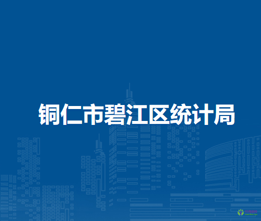 銅仁市碧江區(qū)統(tǒng)計(jì)局