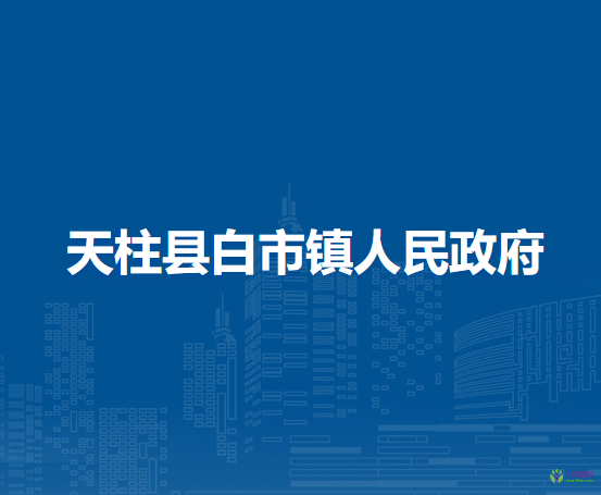 天柱縣白市鎮(zhèn)人民政府