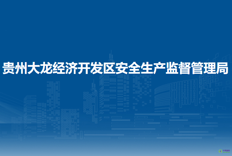 貴州大龍經(jīng)濟(jì)開(kāi)發(fā)區(qū)安全生產(chǎn)監(jiān)督管理局
