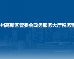 蘭州高新區(qū)管委會政務服務大廳稅務窗口