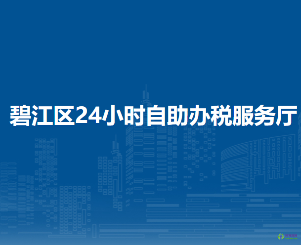銅仁市碧江區(qū)24小時自助辦稅服務(wù)廳