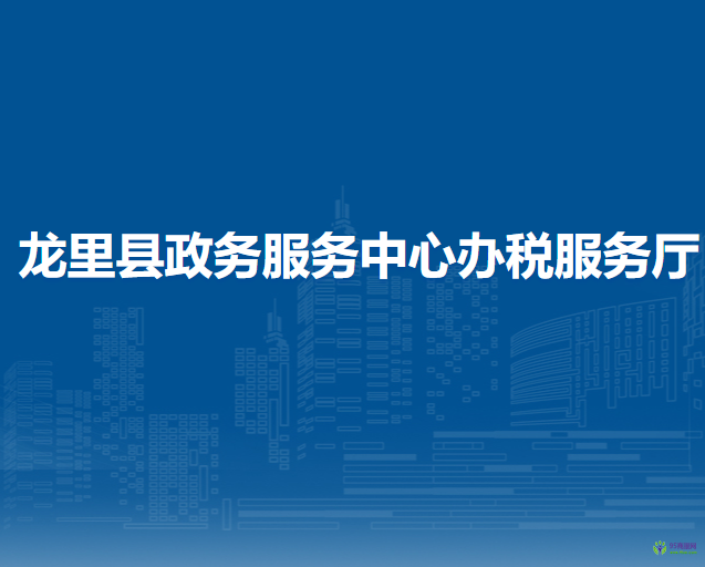 龍里縣政務(wù)服務(wù)中心辦稅服務(wù)廳