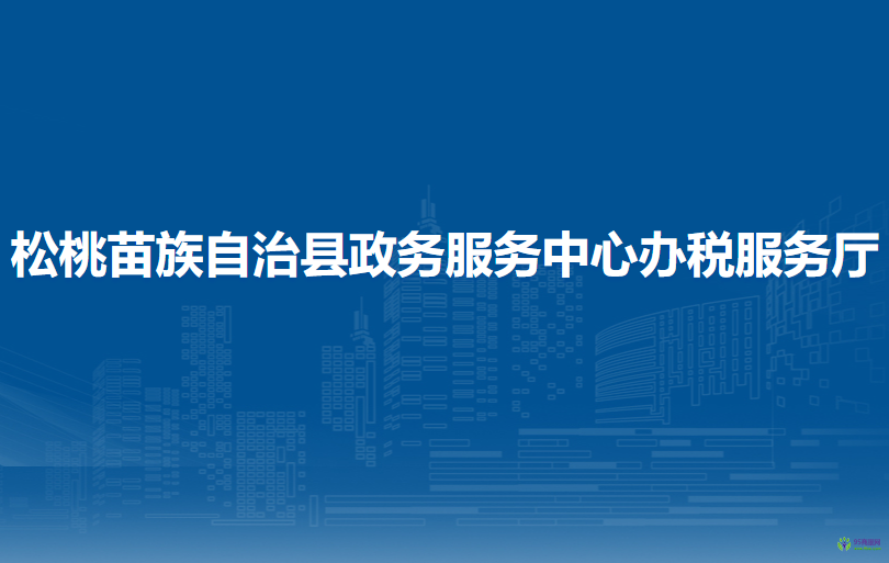 松桃苗族自治縣政務(wù)服務(wù)中心辦稅服務(wù)廳