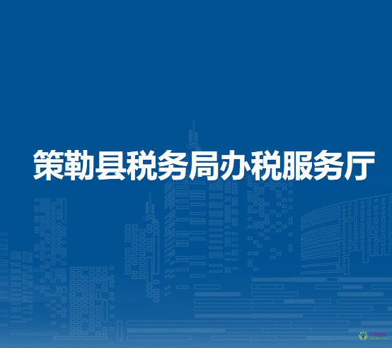 策勒縣稅務(wù)局辦稅服務(wù)廳