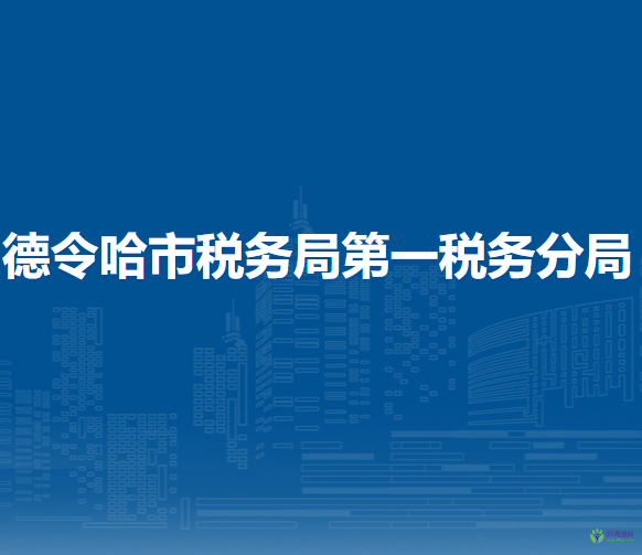 德令哈市稅務(wù)局第一稅務(wù)分局