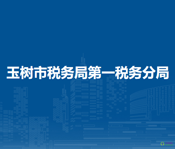 玉樹市稅務(wù)局第一稅務(wù)分局