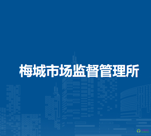 潛山市梅城市場(chǎng)監(jiān)督管理所
