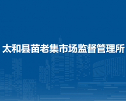 太和縣苗老集市場監(jiān)督管理