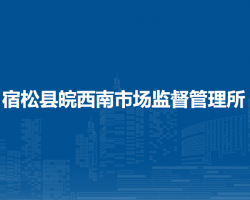 宿松縣皖西南市場監(jiān)督管理所