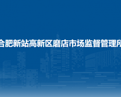 合肥新站高新區(qū)磨店市場監(jiān)