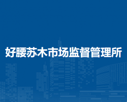 科爾沁右翼中旗好腰蘇木市場監(jiān)督管理所