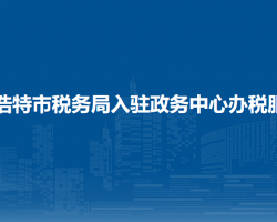 二連浩特市稅務局入駐政務