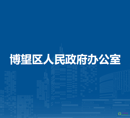 馬鞍山市博望區(qū)人民政府辦公室
